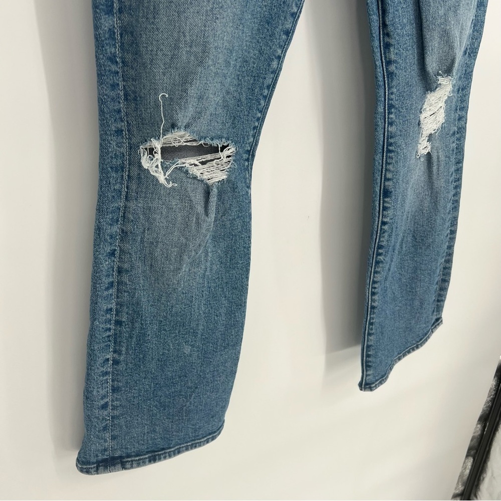 Mother Denim The‎ Insider Ankle in Bloom and Doom Jeans Medium Wash Size 25 - Picture 6 of 16
